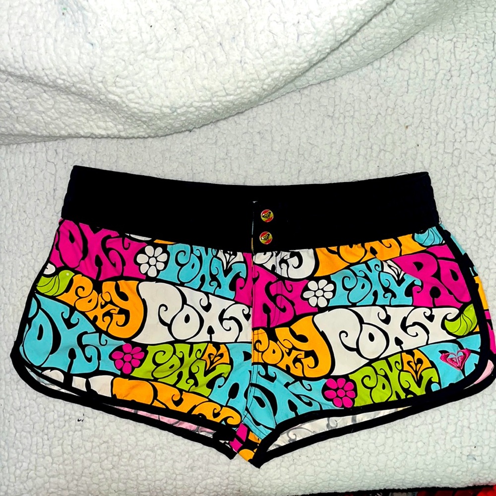 Floral Multi Color Roxy Swim Short!!! Size XL <price negotiable>